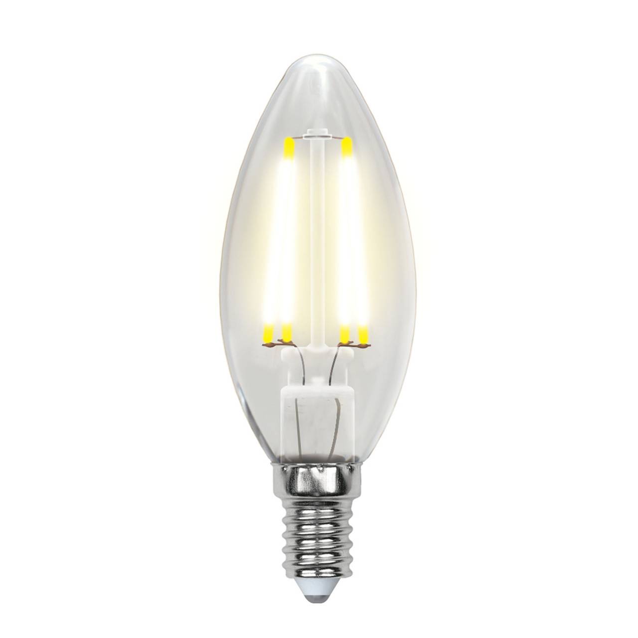 Светодиодная лампа Uniel AIR C LED-C35-6W/WW/E14/CL GLA01TR E14 6Вт 3000К