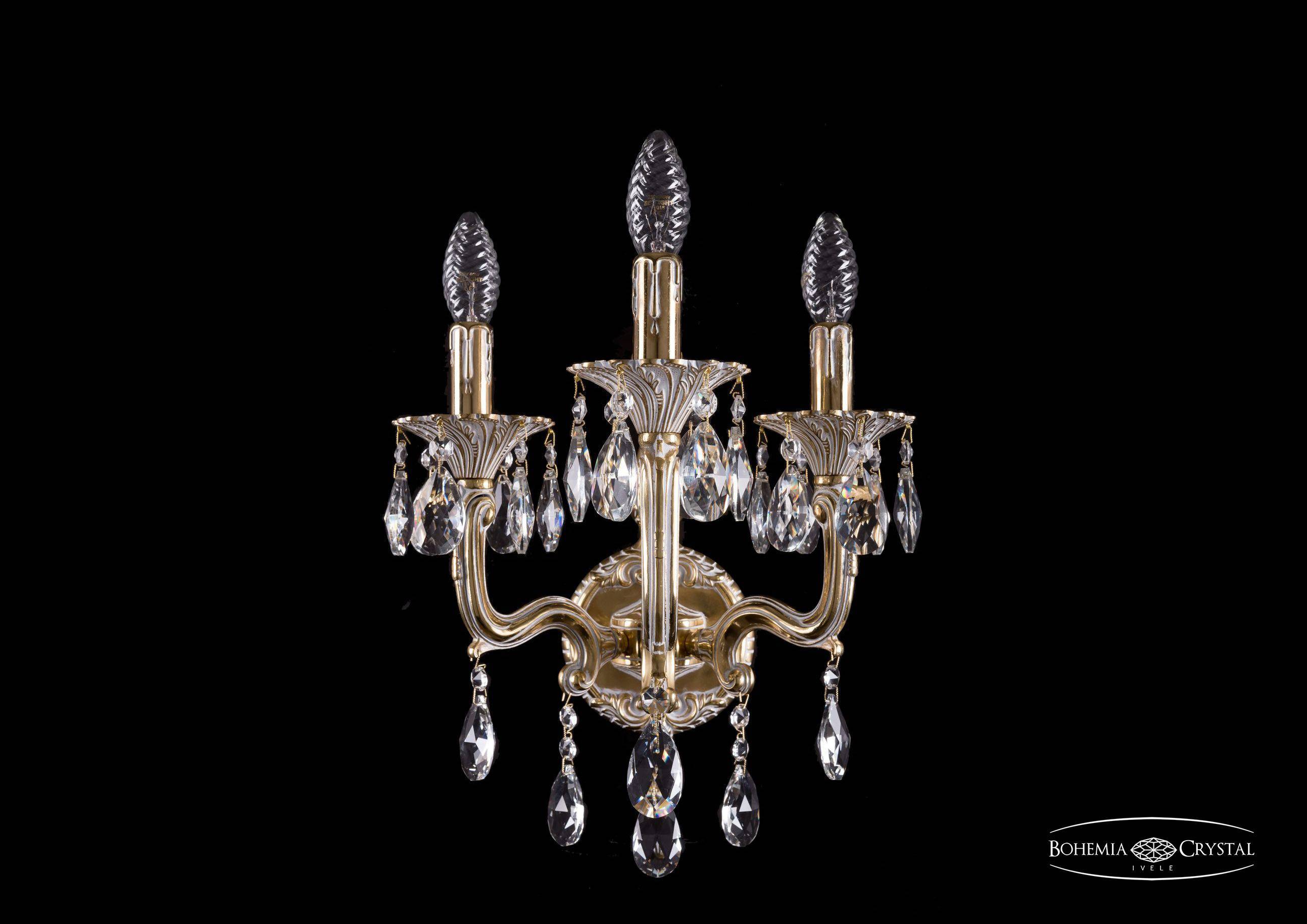 Бра Bohemia Ivele Crystal 1702B 1702B/2+1/UP125IV+150/B/GW