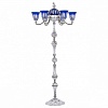 Торшер Bohemia Ivele Crystal 7209 72009TP/6/175 NW P2 U Clear-Blue/H-1H FL3S