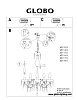 Подвесная люстра Globo Cuimbra II 63110-5