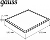 Светильник для потолка Армстронг Gauss BASIC 145024345