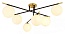 Потолочная люстра Arte Lamp Alcor A2224PL-6BK