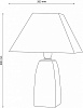 Настольная лампа декоративная Lucia Tucci Harrods 8 HARRODS T946.1