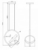 Подвесной светильник Maytoni Lunare MOD327PL-L5BS3K